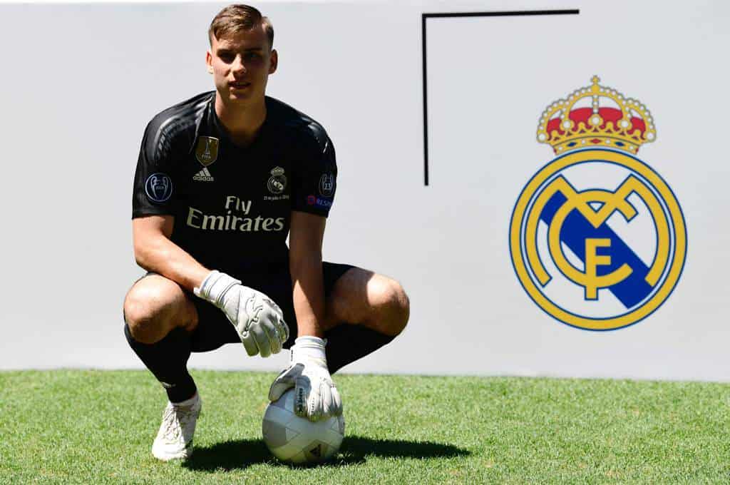 Andriy Lunin es nuevo portero del Real Madrid