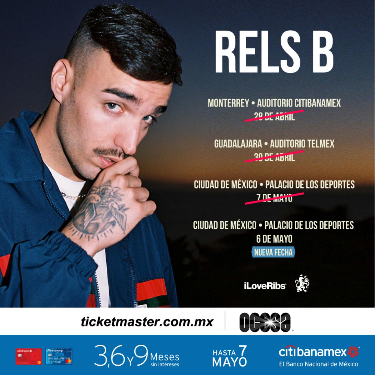 Rels B Anuncia Conciertos En México